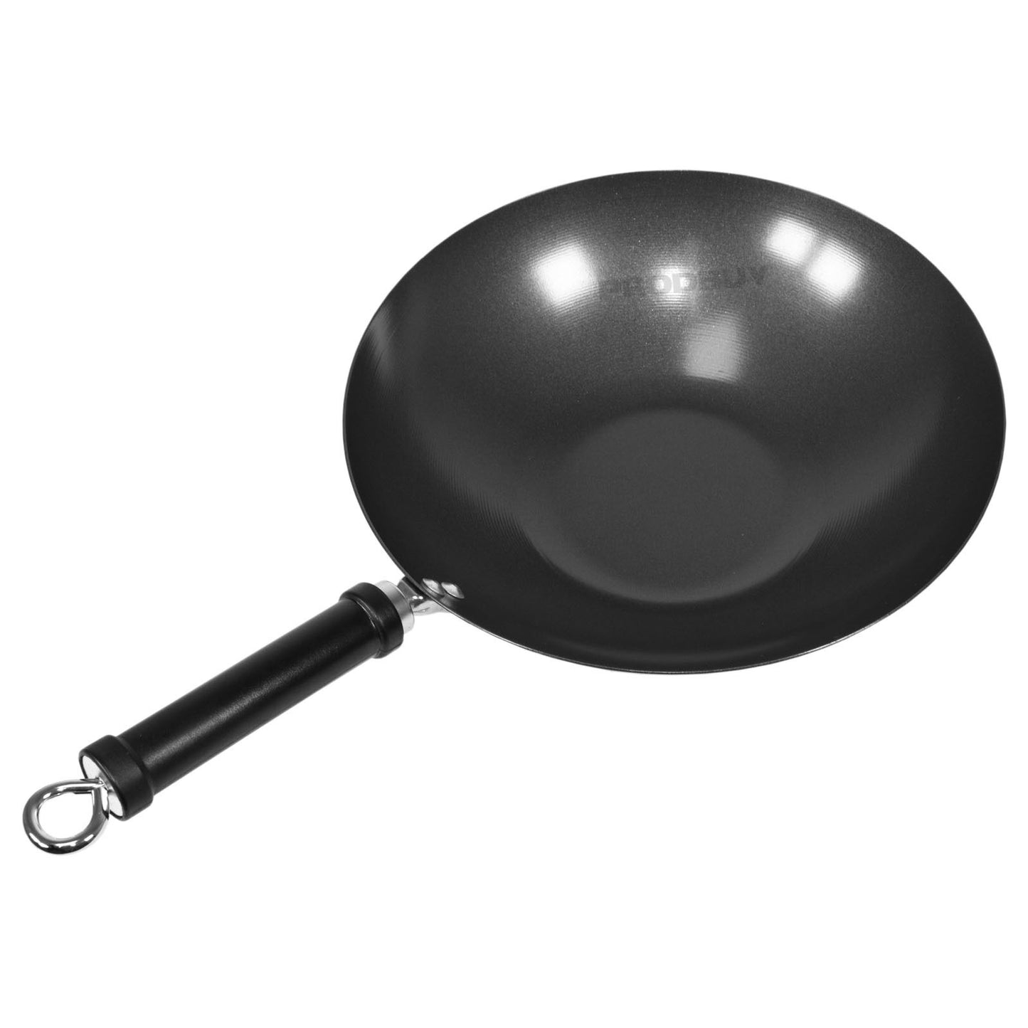 30cm Non-Stick Carbon Steel Wok