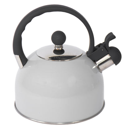 Vintage Stainless Steel 1.3L Whistling Kettle