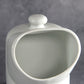 White Porcelain Salt Pig Cellar