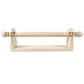 Beech Wood Wall Mounted Kitchen Towel Holder