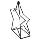 Metal Star Shaped Wooden Log Holder Store