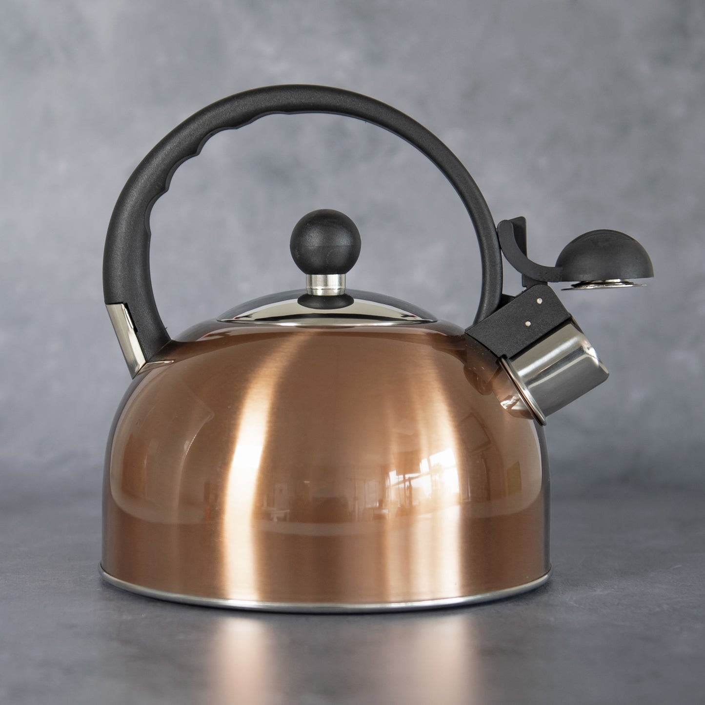 Copper Stainless Steel 1.3L Whistling Kettle
