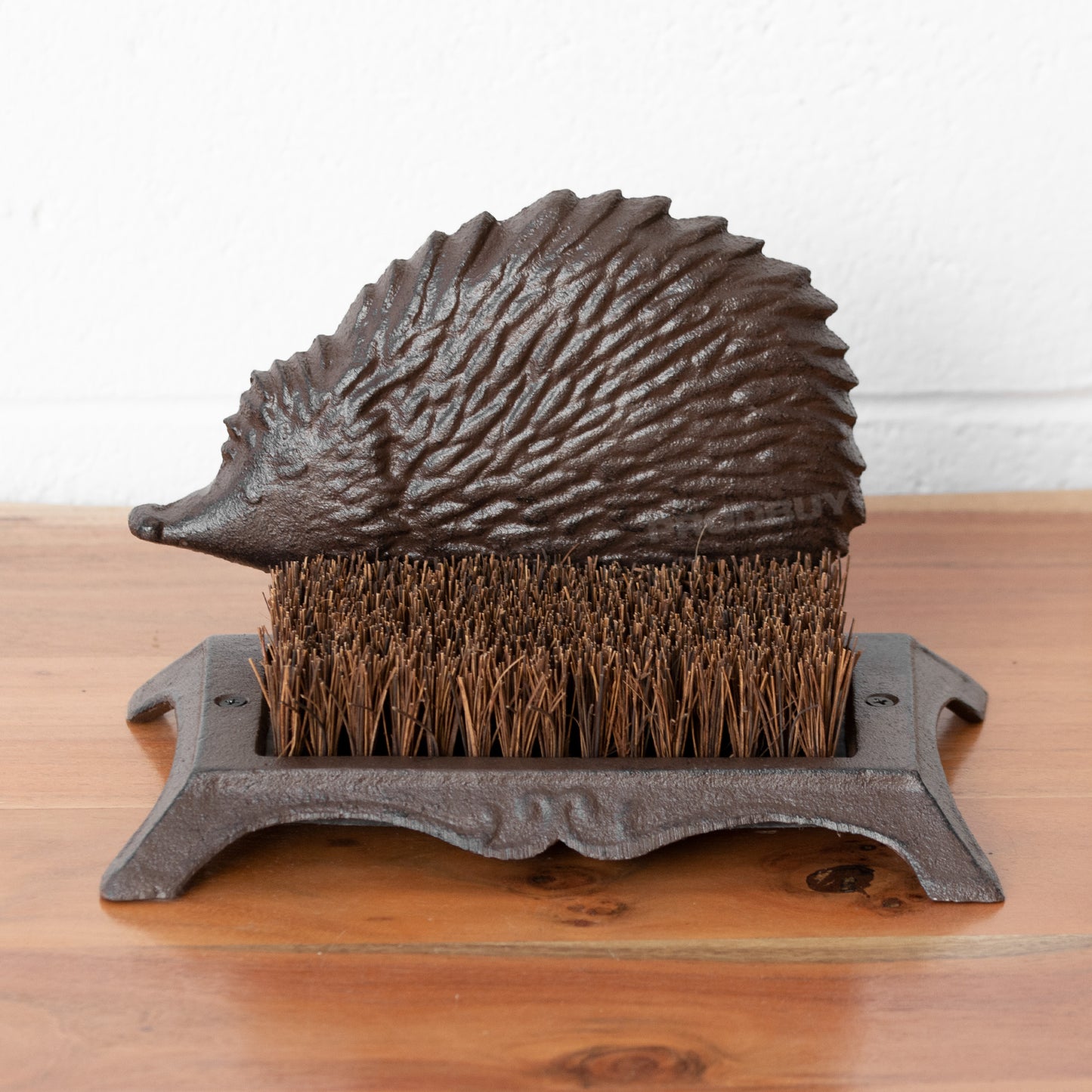 Hedgehog Cast Iron & Coir Boot Scraper