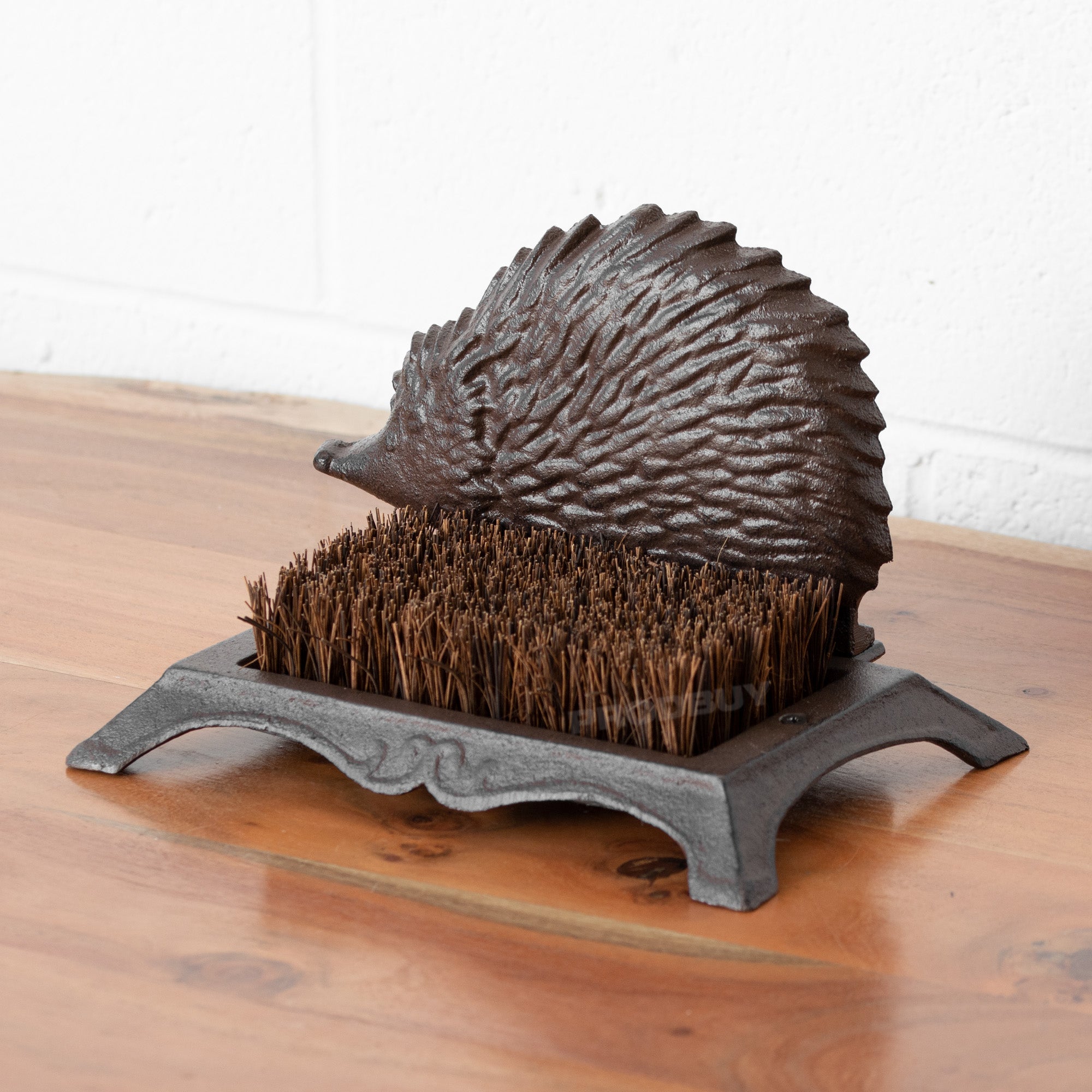 Cast iron hedgehog boot on sale brush