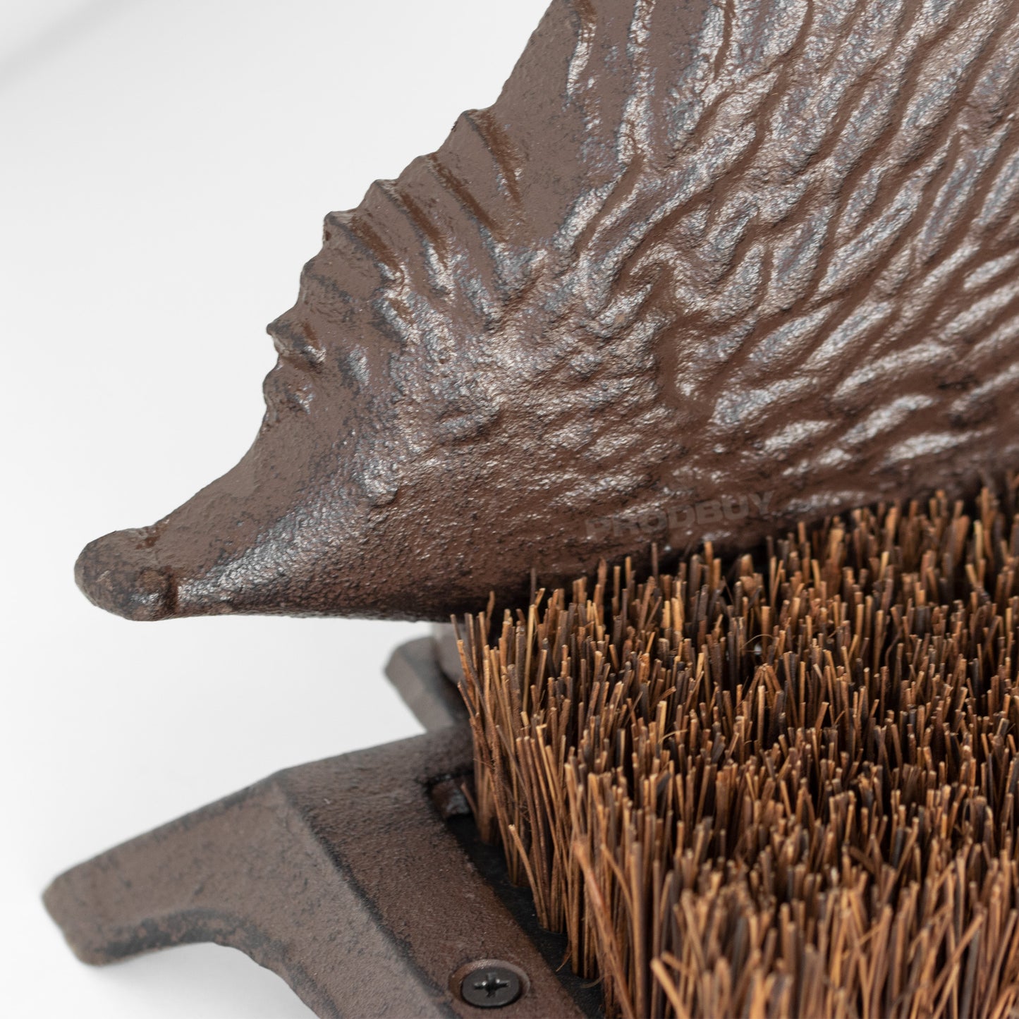 Hedgehog Cast Iron & Coir Boot Scraper