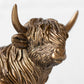 Highland Cow with Calf 18cm Decorative Ornament Figure