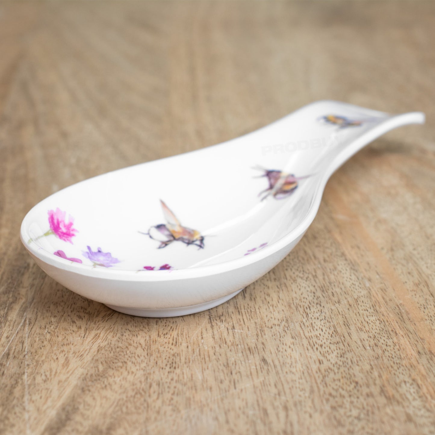 Floral 'Busy Bees' Tea Bag Tidy & Spoon Rest