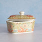 William Morris Compton Fine China Butter Dish with Lid