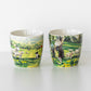 Set of 2 Large 'Collie & Sheep' Coffee Mugs
