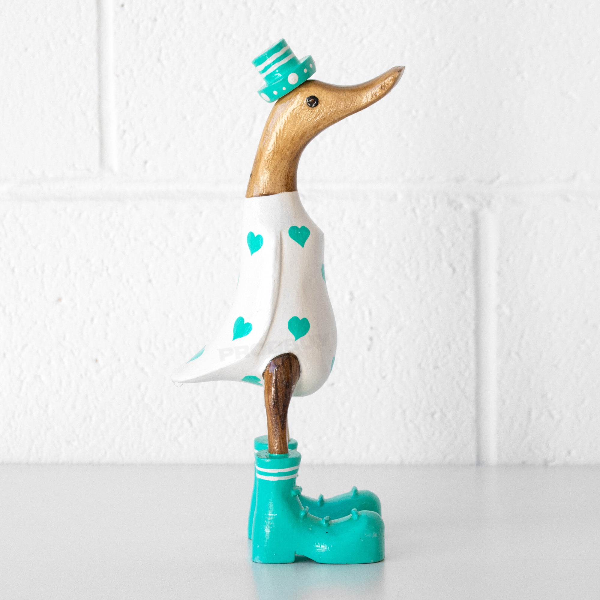 Duck with wellies ornament hotsell