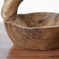 Hand Carved Duck Shaped Wooden Bowl