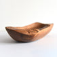 Rustic Long Bowl Teak Root Wood Hand Carved 36cm