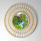 Natural Rattan Wall Mirror Round 50cm Frame