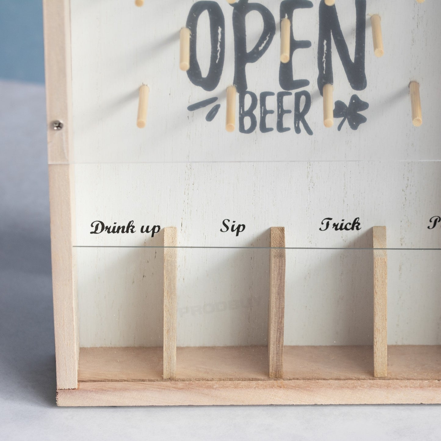 Wall Mounted Novelty Cap Catcher Drinking Game Bottle Opener