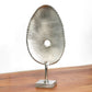 Standing 50cm Large Silver Fossil Sculpture