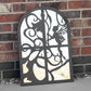 Black Fairy Silhouette Garden Mirror 60cm Large Window Arch