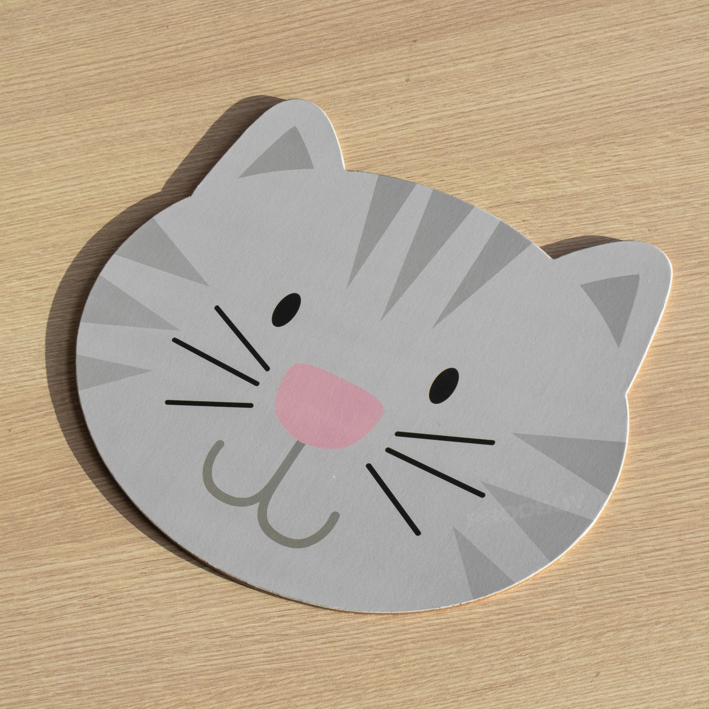 Large Cat Face Children's Placemat