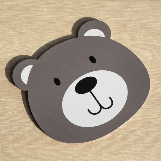 Large Bear Face Children's Placemat