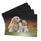 Pack of 4 Placemats with Golden Retrievers