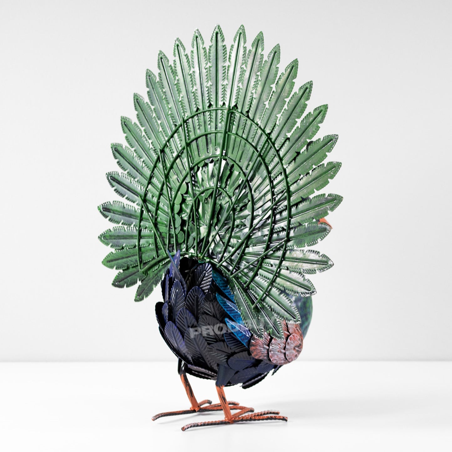 Standing 45cm Exotic Peacock Ornament