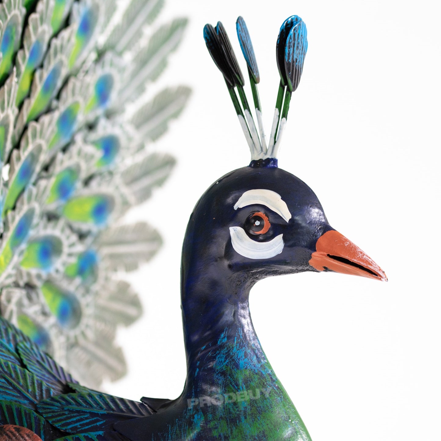 Standing 45cm Exotic Peacock Ornament