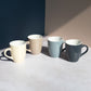 Set of 4 Assorted Stoneware Mugs 340ml Capacity