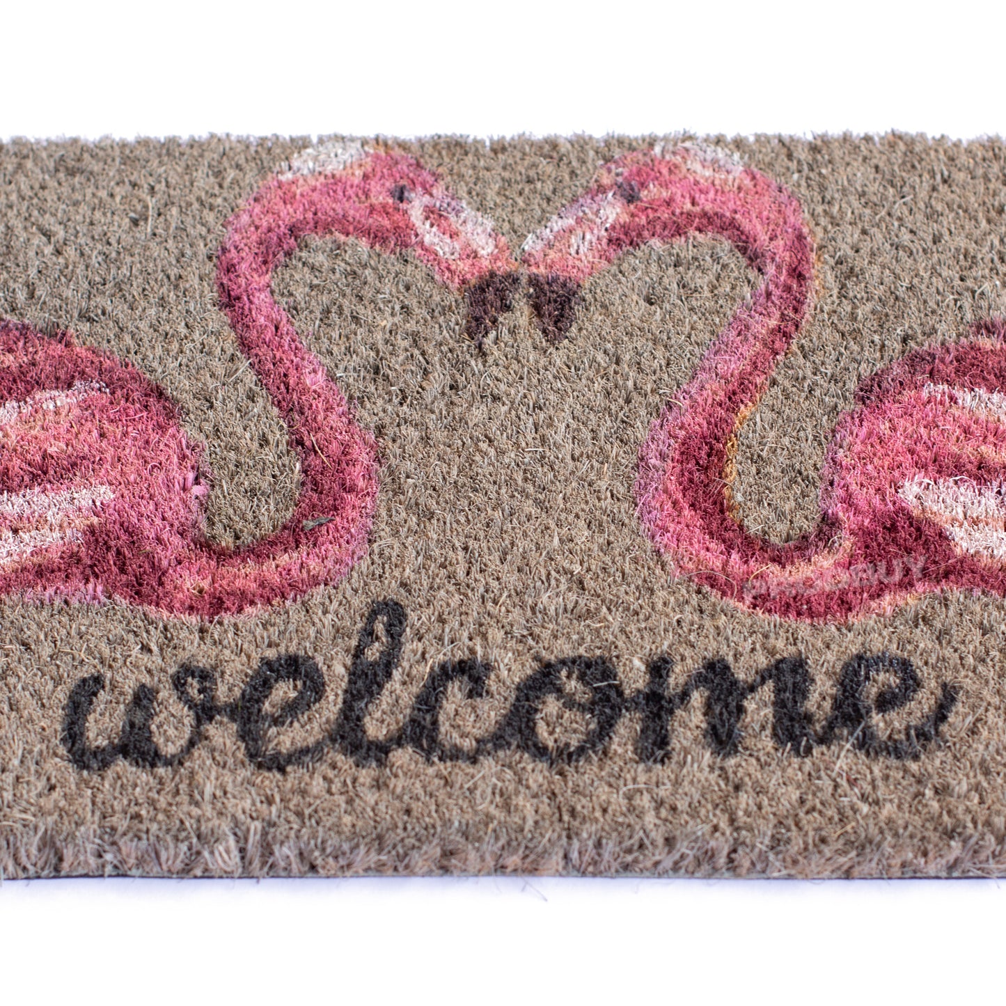 Flamingo 75cm x 25cm Coir Door Mat