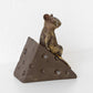 Mouse on Cheese Small Resin Sculpture