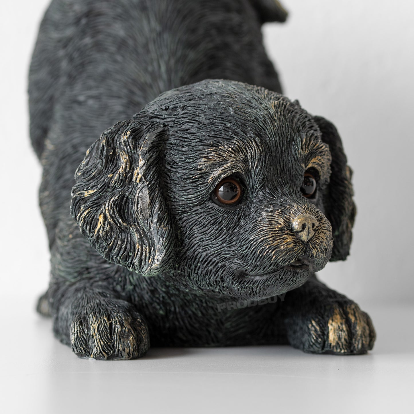 Playful Spaniel Dog Bookend Ornament
