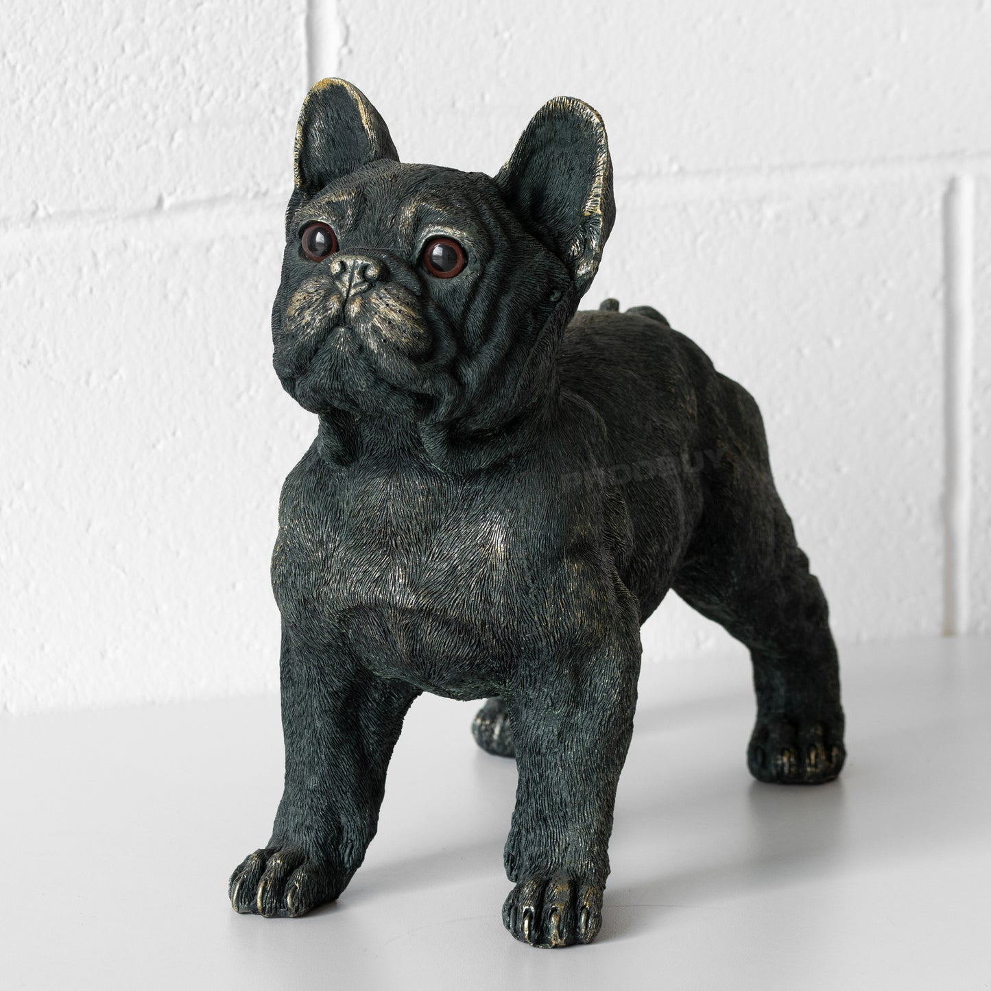 Standing French Bulldog 28cm Resin Ornament