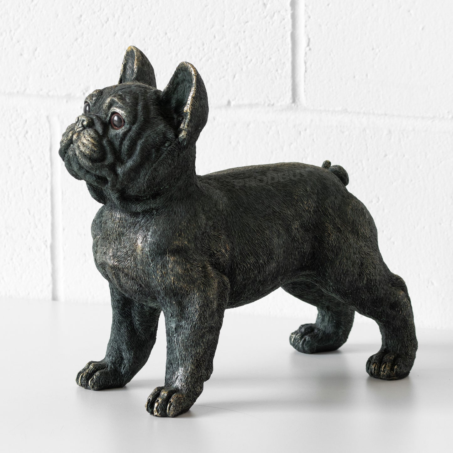 Standing French Bulldog 28cm Resin Ornament