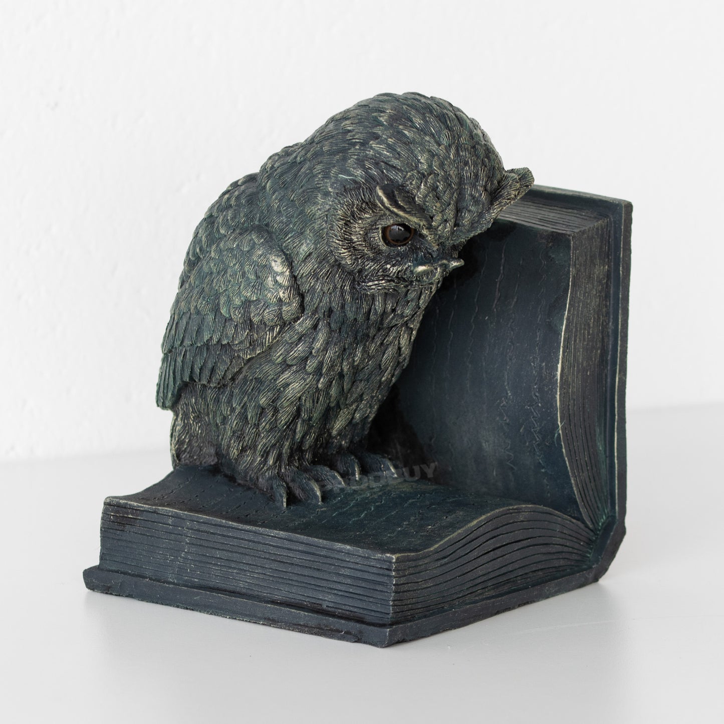 Studious Wise Owl Shelf Bookend Ornament