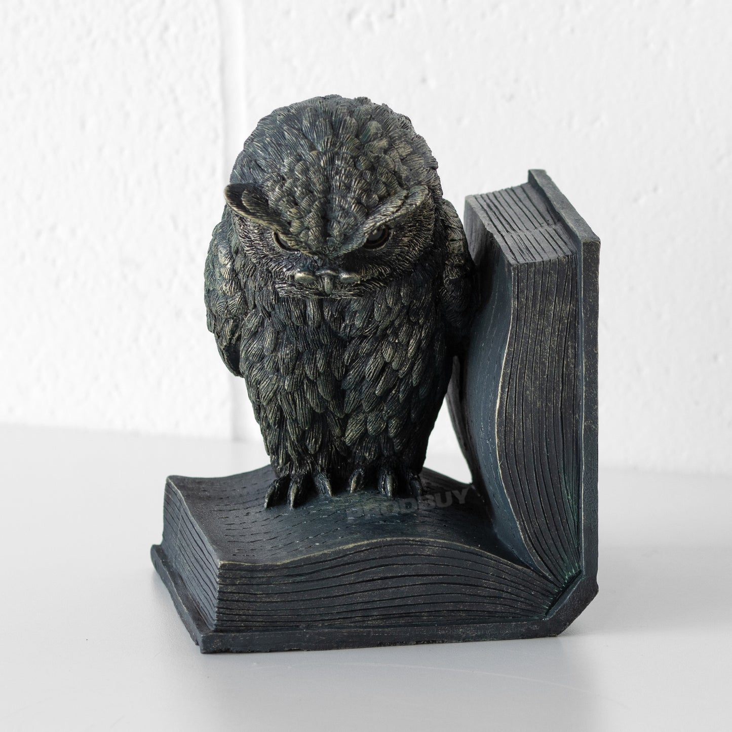 Studious Wise Owl Shelf Bookend Ornament