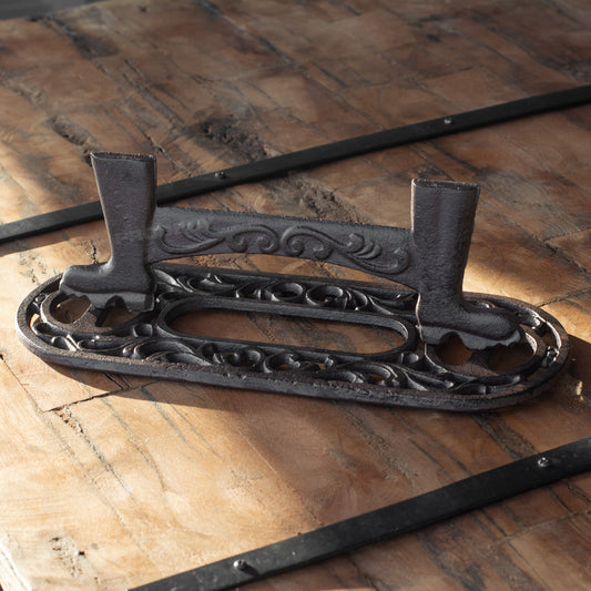 Heavy Cast Iron Garden Boot Scraper