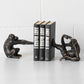 Pair of Resin Playful Ape Bookends