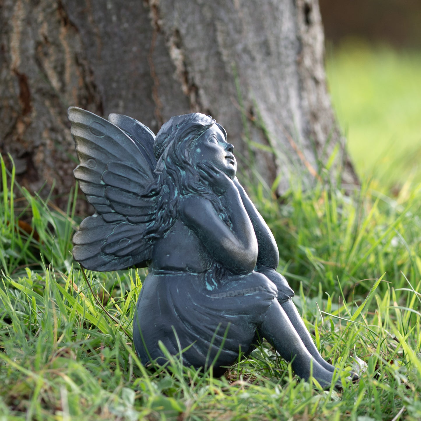 Daydreaming Sitting Fairy Garden Ornament