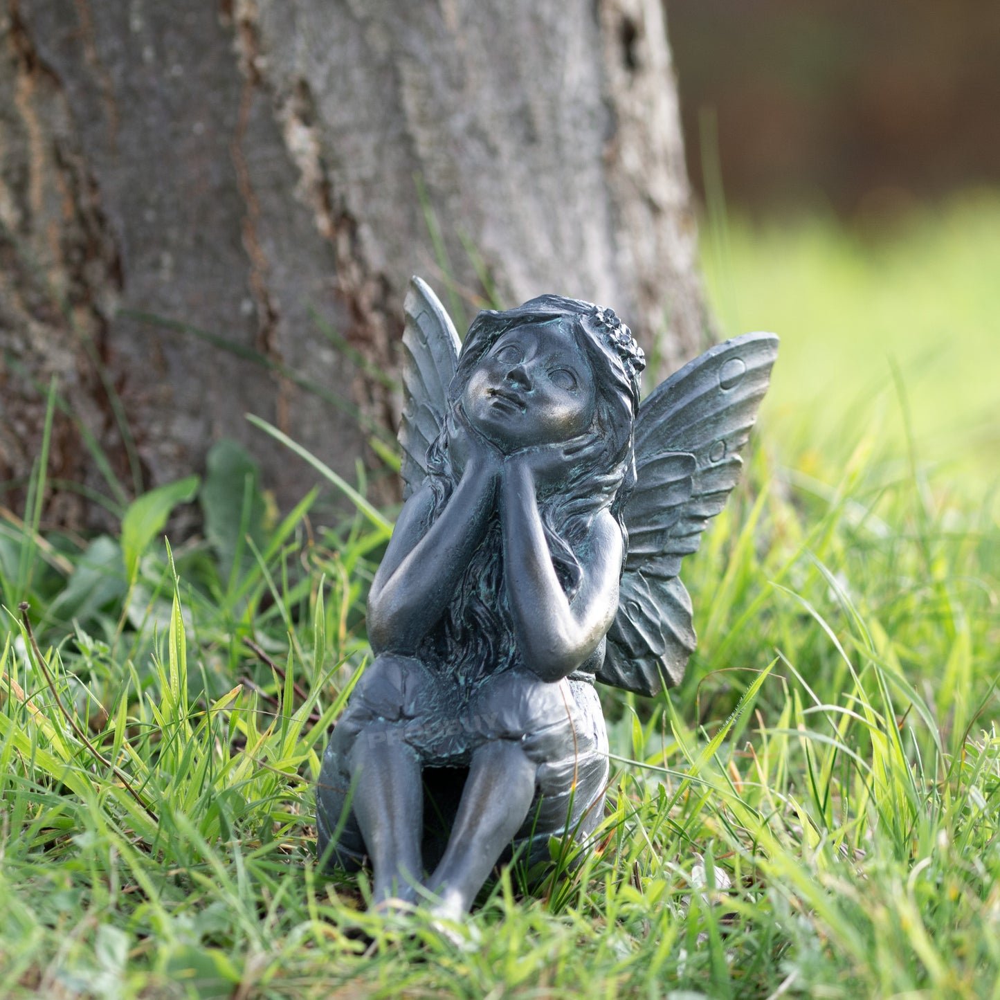 Daydreaming Sitting Fairy Garden Ornament