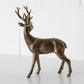 Small Standing Stag Reindeer 22cm Ornament