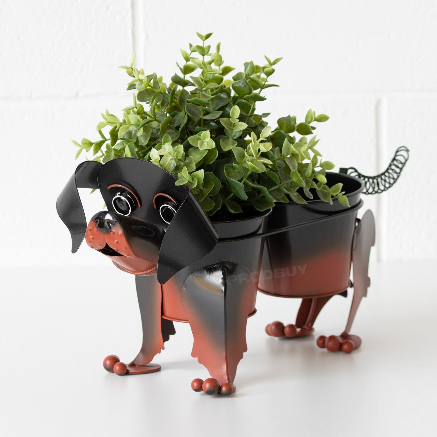 Nodding Sausage Dog Garden Planter Plant Pot