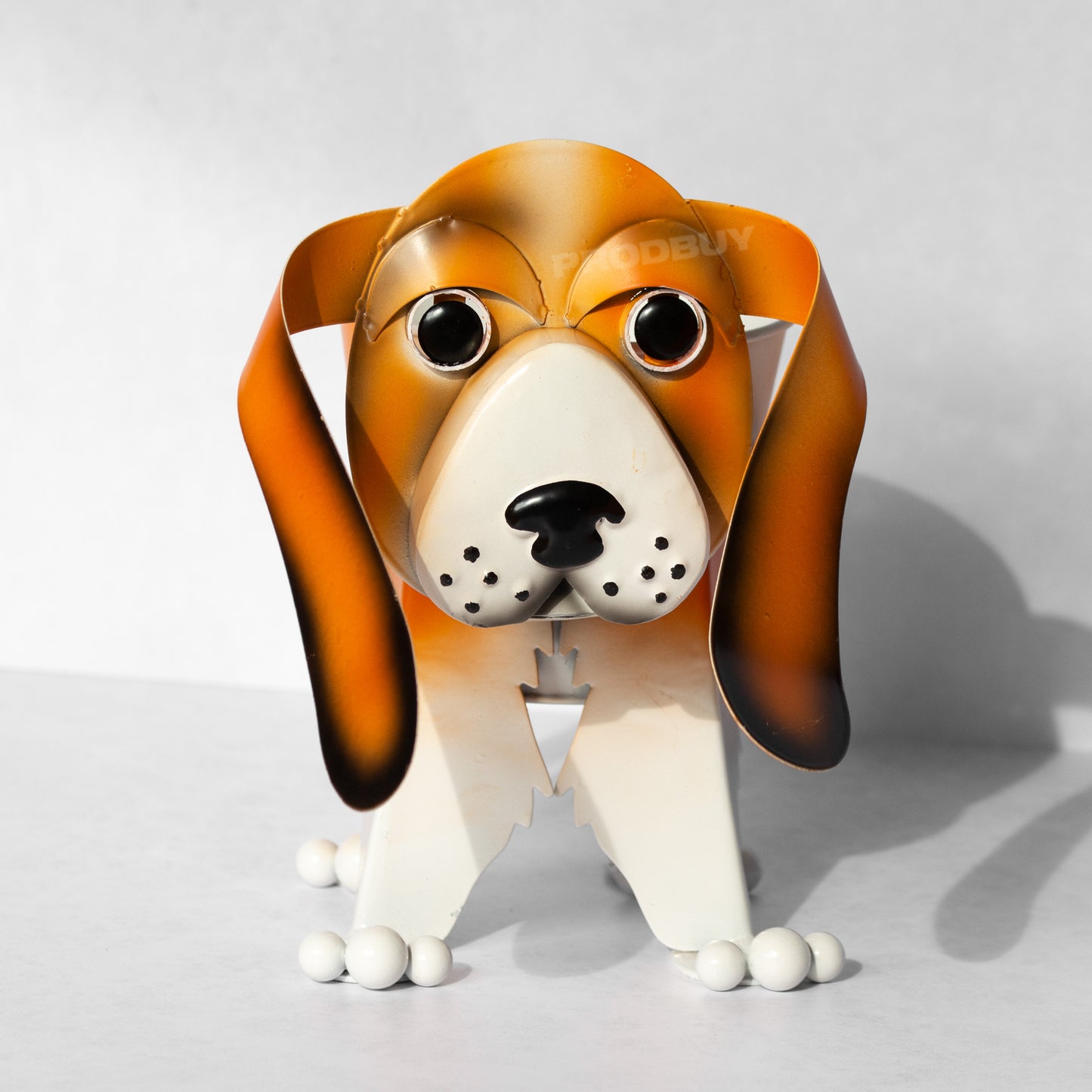 Nodding Beagle Dog Garden Planter Plant Pot