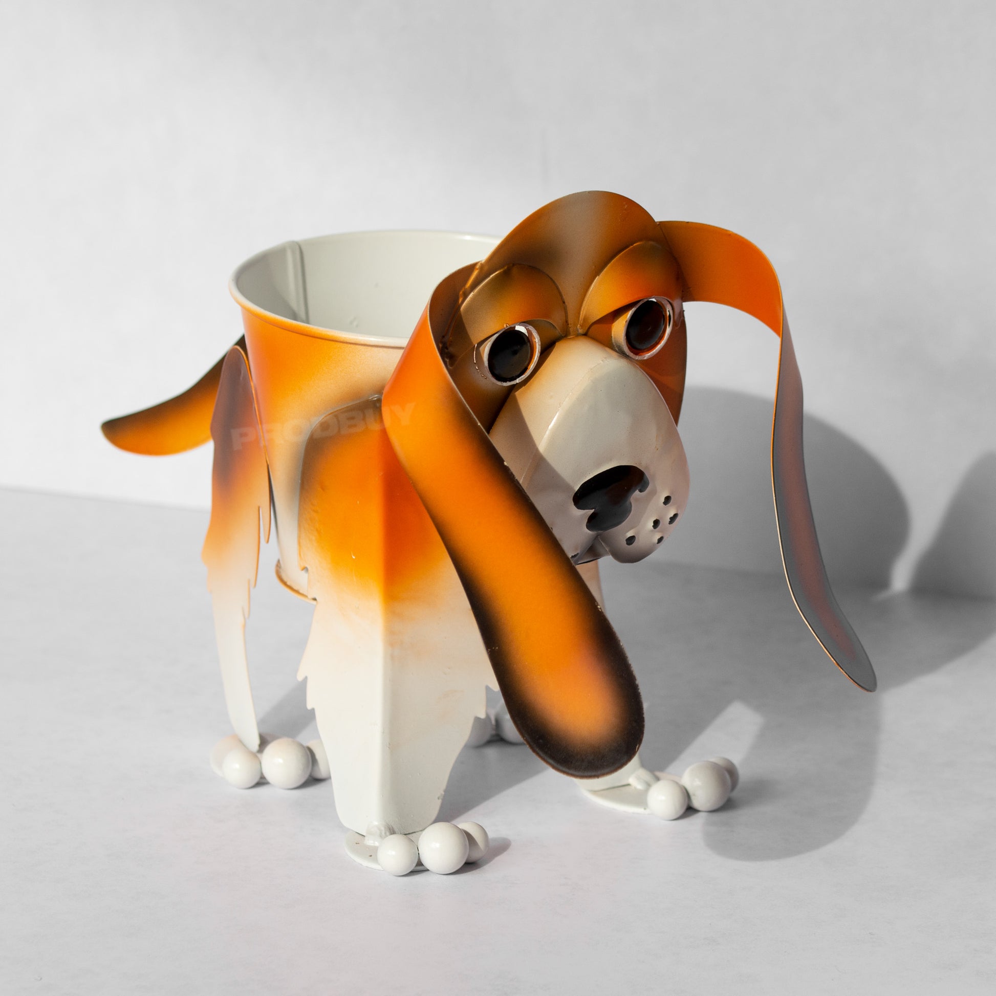 beagle plant pot Nodding Beagle Dog Garden Planter Plant Pot – Robert David Home