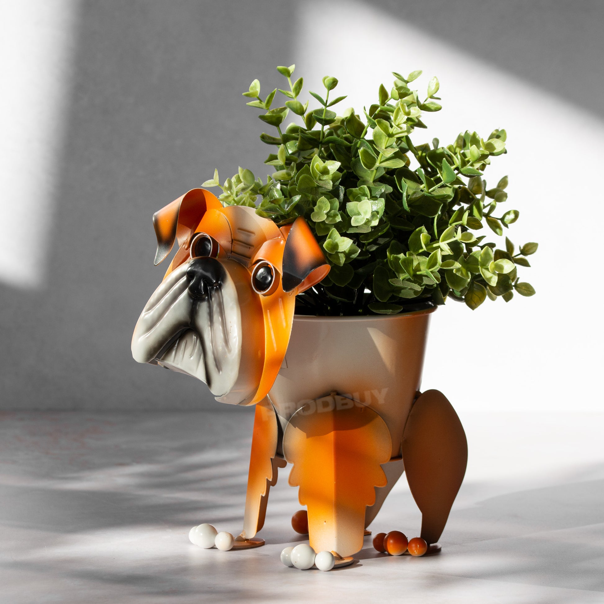 bulldog plant pot Nodding Bulldog Garden Planter Plant Pot – Robert David Home