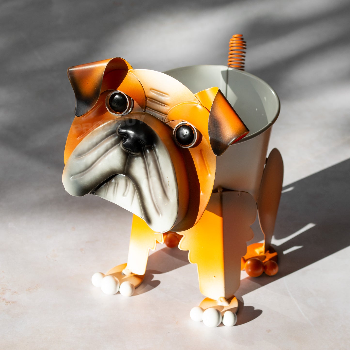 Nodding Bulldog Garden Planter Plant Pot