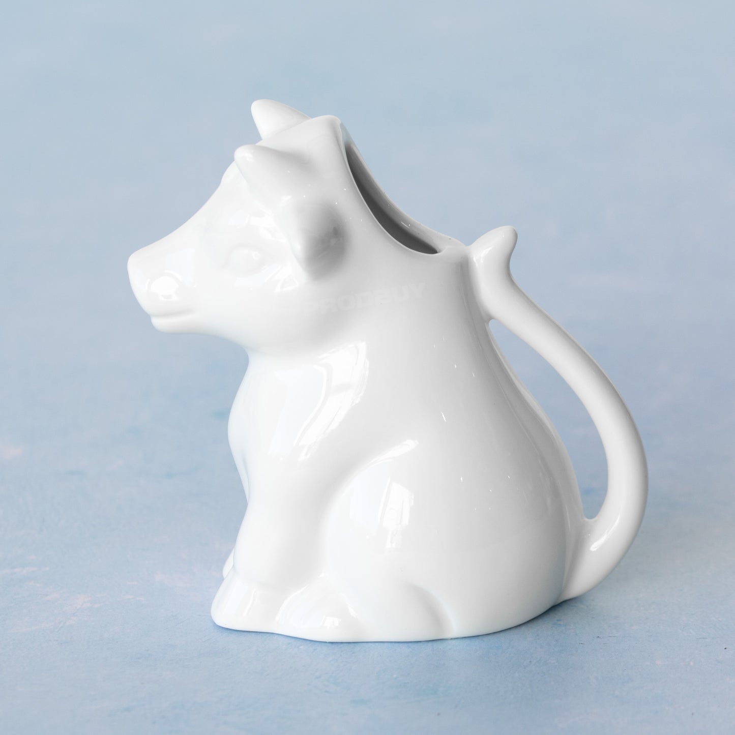 Small White Cow Milk & Cream Pourer Jug