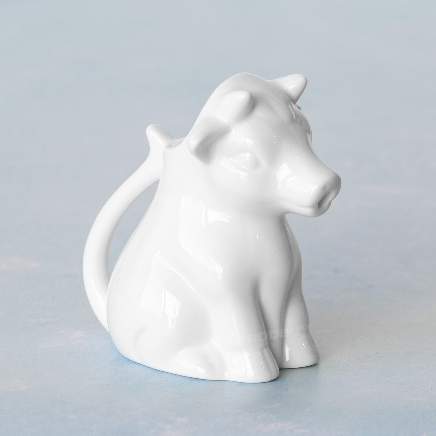 Small White Cow Milk & Cream Pourer Jug