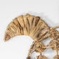 Sea Turtle Rattan & Seagrass Wall Sculpture Art Coastal Decor
