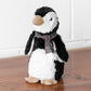 Black & White Penguin with Scarf Door Stop