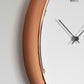 30cm Silent Sweep Rose Gold Round Wall Clock