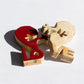 "Love" Wooden Puzzle Block Decorative Ornament Sculpture