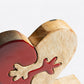 "Love" Wooden Puzzle Block Decorative Ornament Sculpture